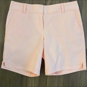 LOFT Riviera chino shorts - light pink - size 8